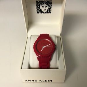 Women’s Anne Klein red watch